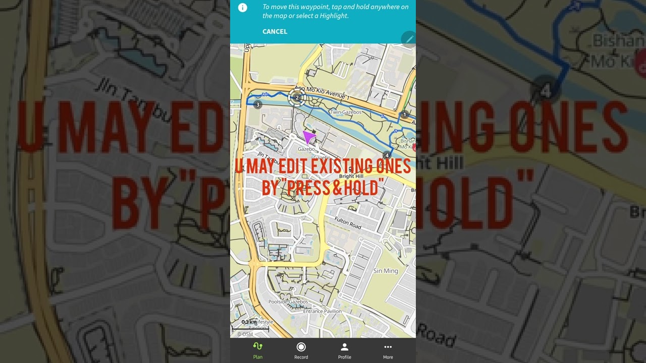 Komoot - Cycling & Walking Map. Planning a cycling route