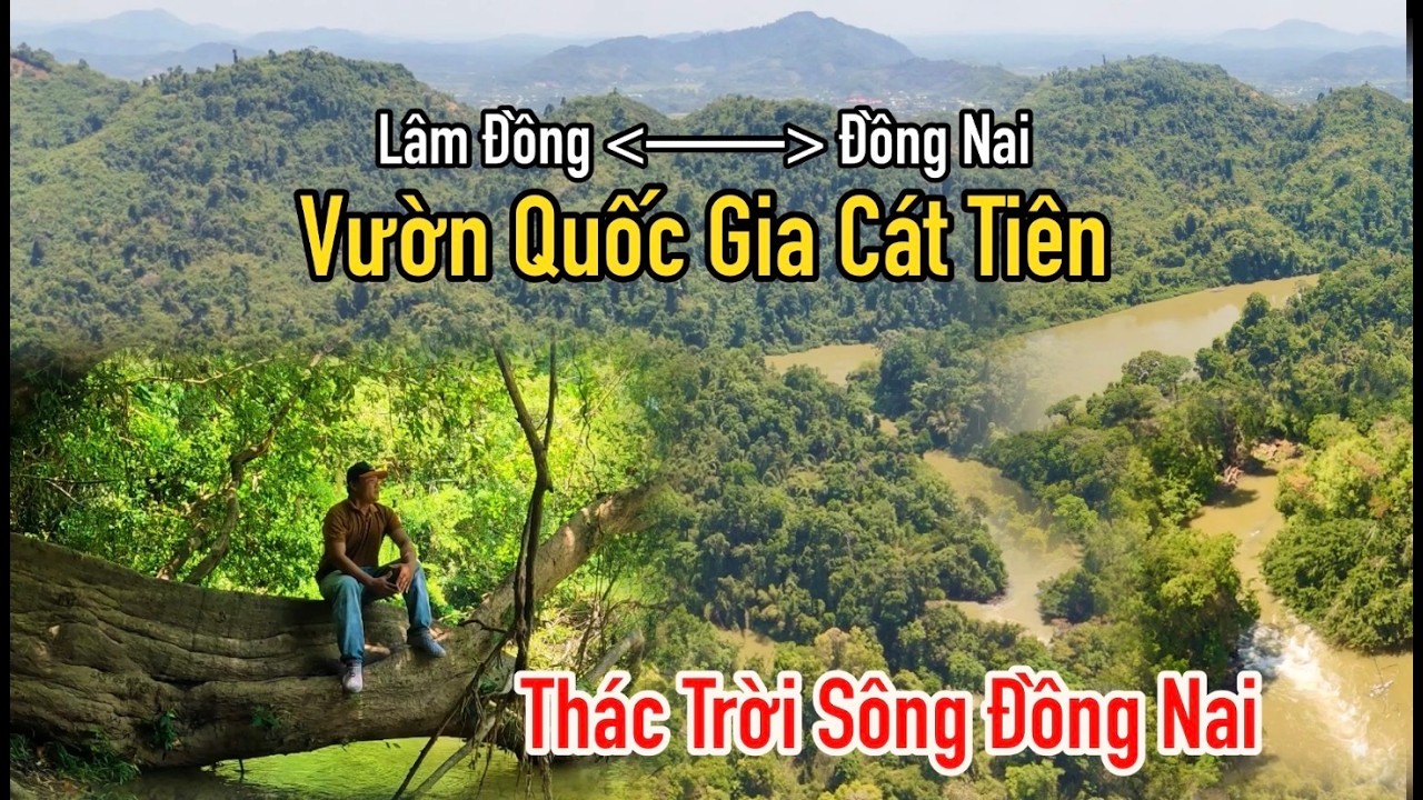 To&agrave;n cảnh Th&aacute;c Trời Nam C&aacute;t Ti&ecirc;n s&ocirc;ng Đồng Nai: th&aacute;c nước b&ecirc;n kinh đ&ocirc; cổ xưa của vương quốc Ph&ugrave; Nam.