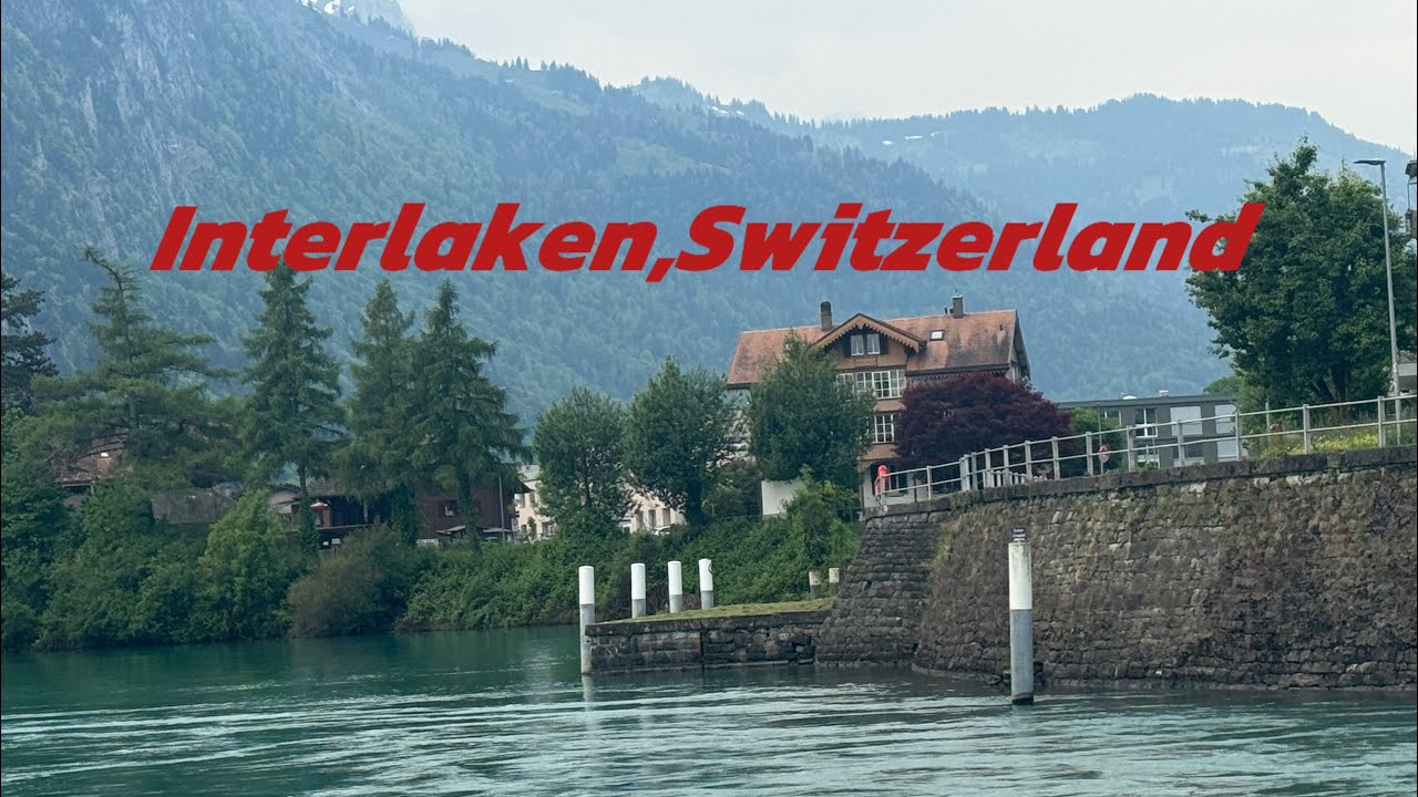 Interlaken Switzerland Walking Tour | Discover the City in Detail