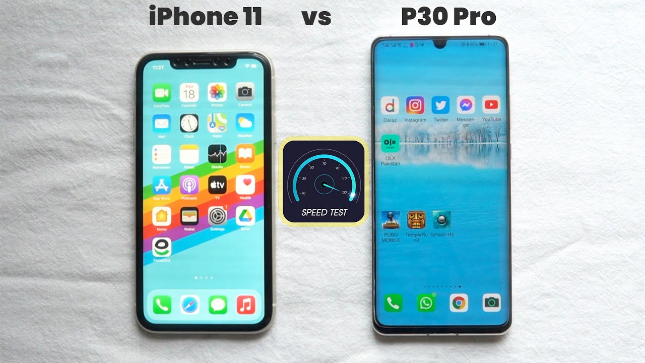 iPhone 11 vs P30 Pro Speed Test: After 1 Year!