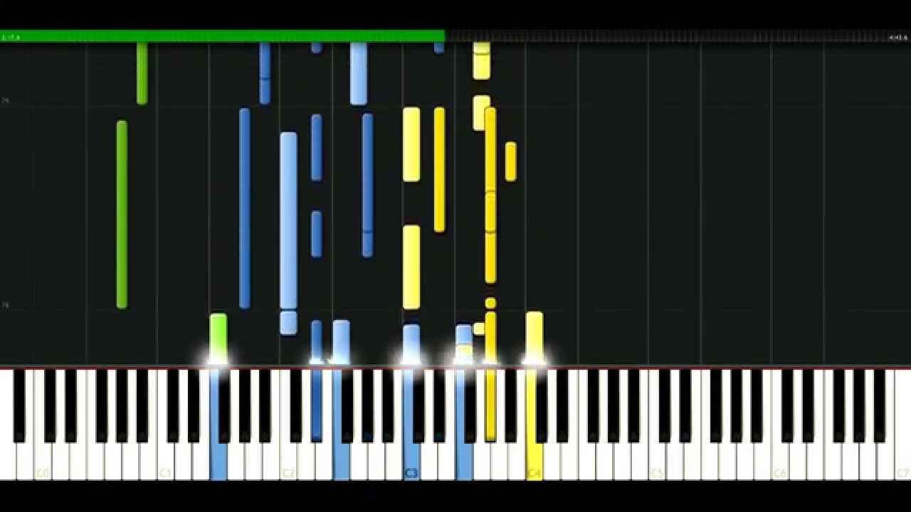Shakira - No [Piano Tutorial] Synthesia | passkeypiano