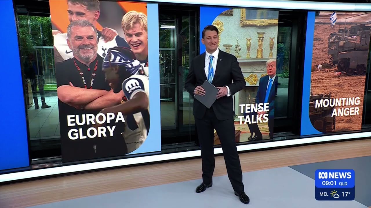 Unfolding rolling news, 9am, Thursday 22 May 2025