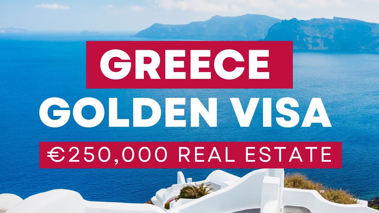 Greece Golden Visa - Last Chance to Buy €250,000 Properties until Aug 31.