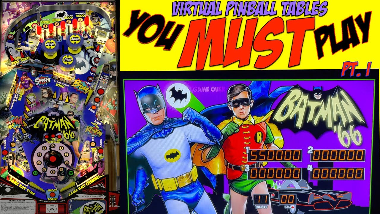 S2E3 Amazing Virtual Pinball VPX Tables You Can’t Play if You Don't Build Your Own VP! Don’t MISS!