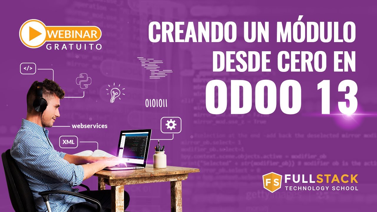 Webinar de Odoo 13: Creando un módulo desde CERO en Windows