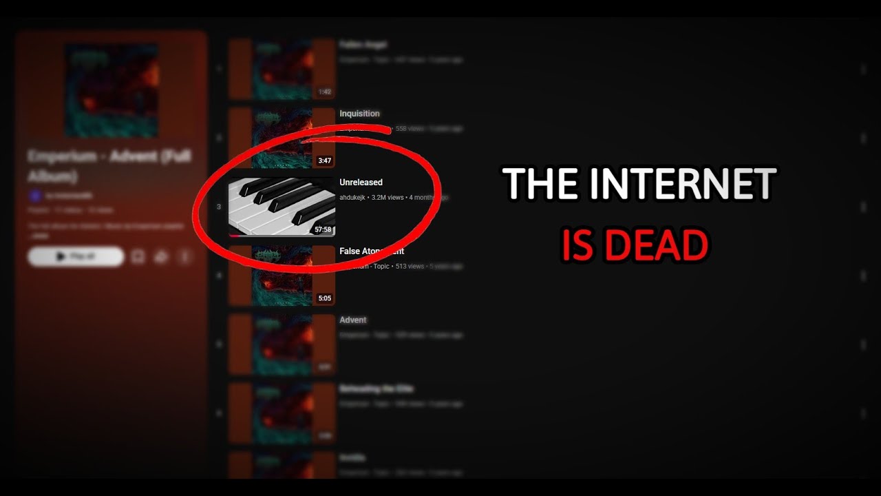 Странные видео с искусственным интеллектом в музыкальных плейлистах YouTube