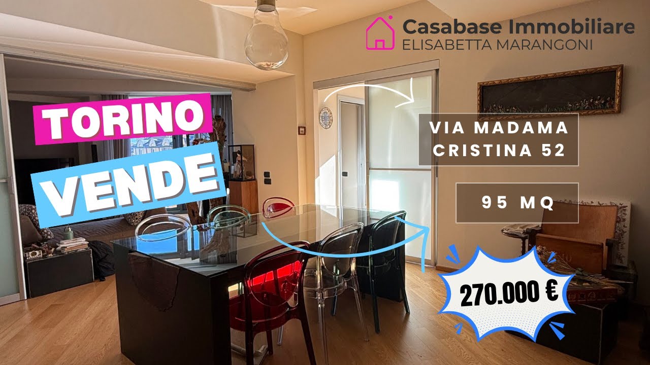 San Salvario, Via Madama Cristina 52, appartamento ristrutturato di 95 mq