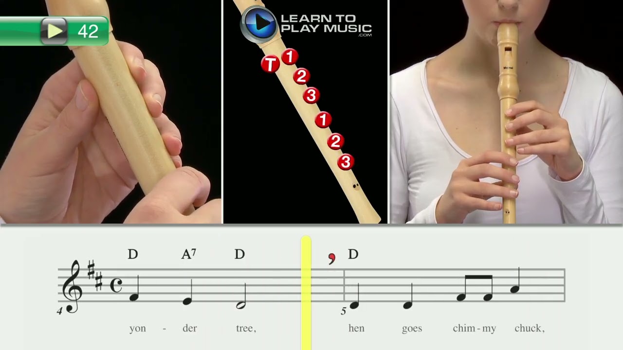 Ex042 - Recorder Method for Young Beginners - Book 2 - Backing Mix