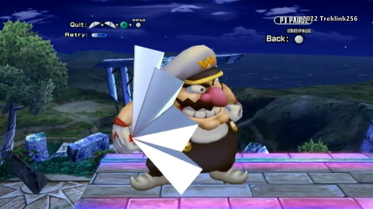 SSBB 15MB Wario 714 KOs