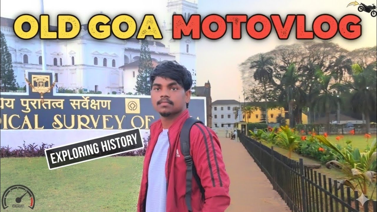 Old goa 💒motovlog  🏍 advancher 2026