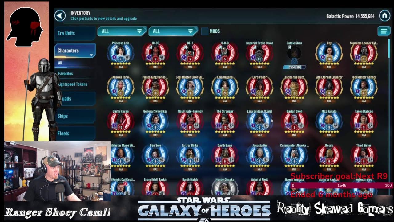 SWGOH FUN AND MINI-ROSTER REVIEWS ON A TACO TUESDAY!! !