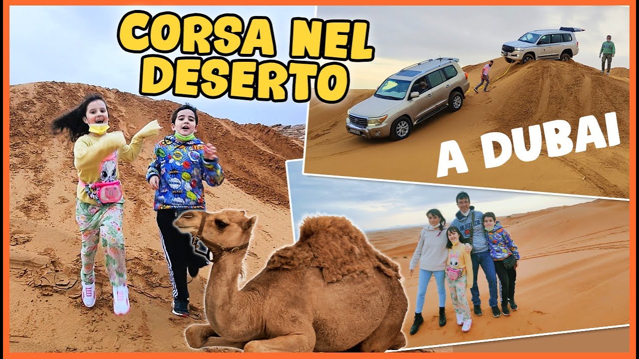 Corsa nel deserto... con imprevisto! A Dubai!