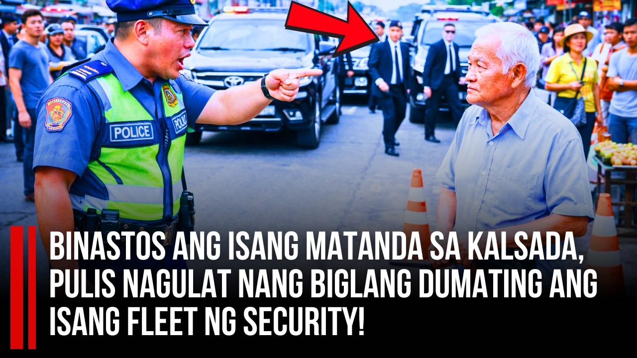 BINASTOS ANG ISANG MATANDA SA KALSADA—KOTONG NA PULIS NAGULAT NANG BIGLANG DUMATING ANG ISANG...