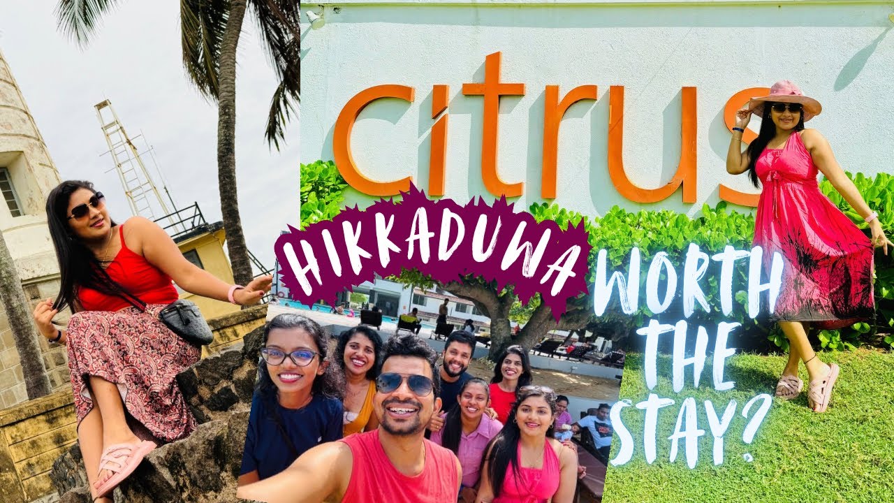 Citrus Hikkaduwa Sri Lanka / Sri Lanka travel vlog /sinhala
