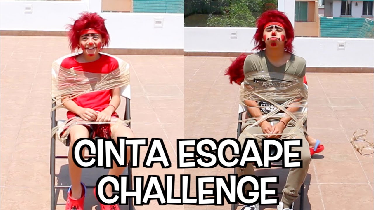 Cinta Escape Challenge | Lapizito y Lapizin | Soy Fredy