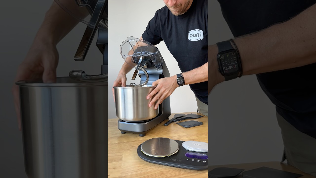 Be a pro with Ooni Halo Pro! #shorts #ooni #halo #pro #dough #homemade #hydration #kitchen #love