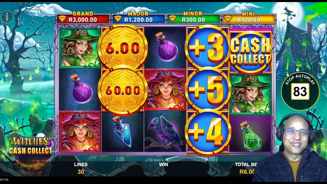 ЧАСТЬ 1 — НОВАЯ ИГРА! — ОБЗОР ИГРЫ WITCHES CASH COLLECT! — ТАК БОЛЬШОЙ ПОТЕНЦИАЛ! — PLAYTECH