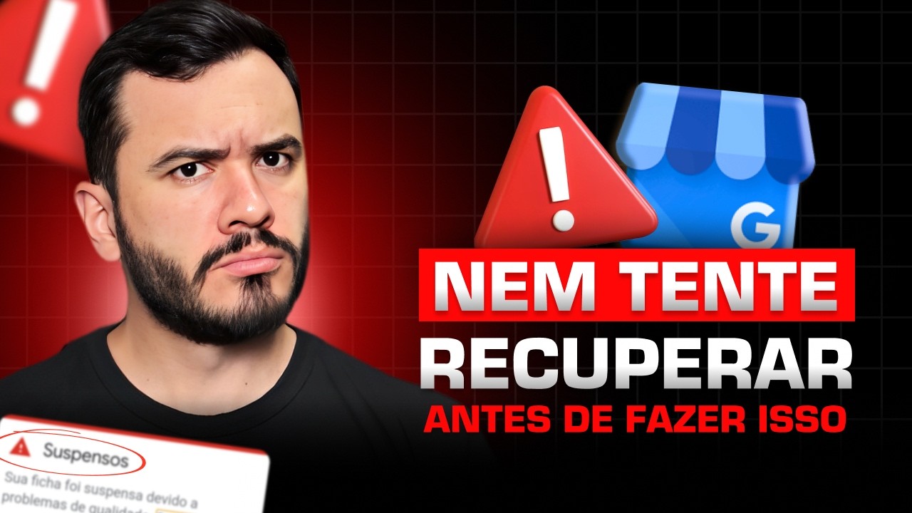 Não tente recuperar um perfil de Google Meu Negócio antes de fazer isso