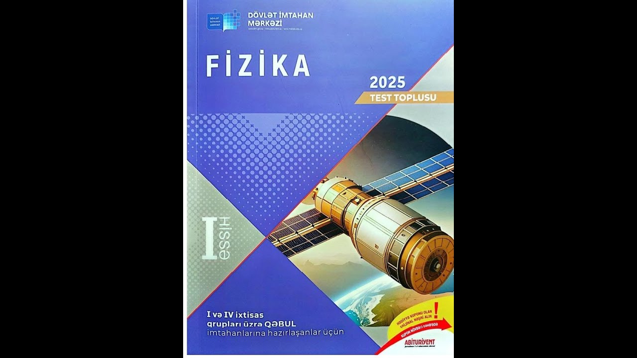Fizika – Düzxətli Hərəkət |2025  DİM Test Toplusu İzzahı