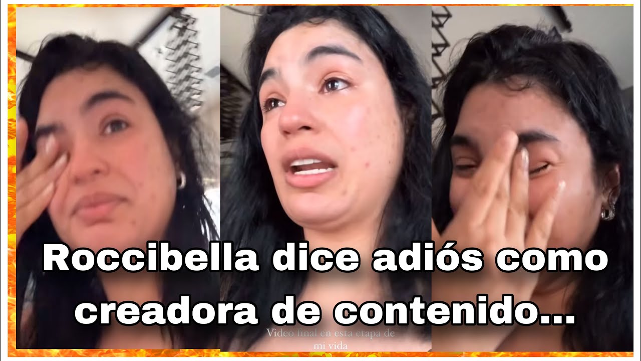 Roccibella se despide de su contenido/da un cambio inesperado/Georgette Rocha