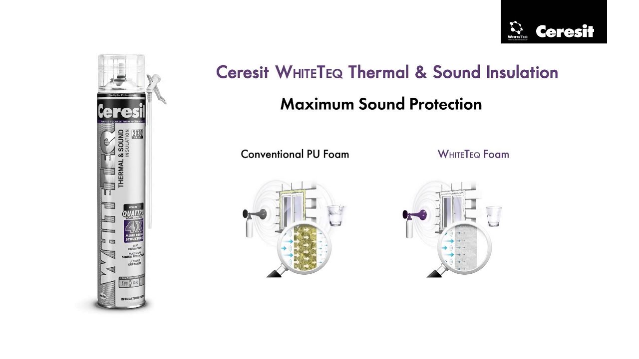 Benefits of WHITETEQ Quattro – Spray Insulation Foam