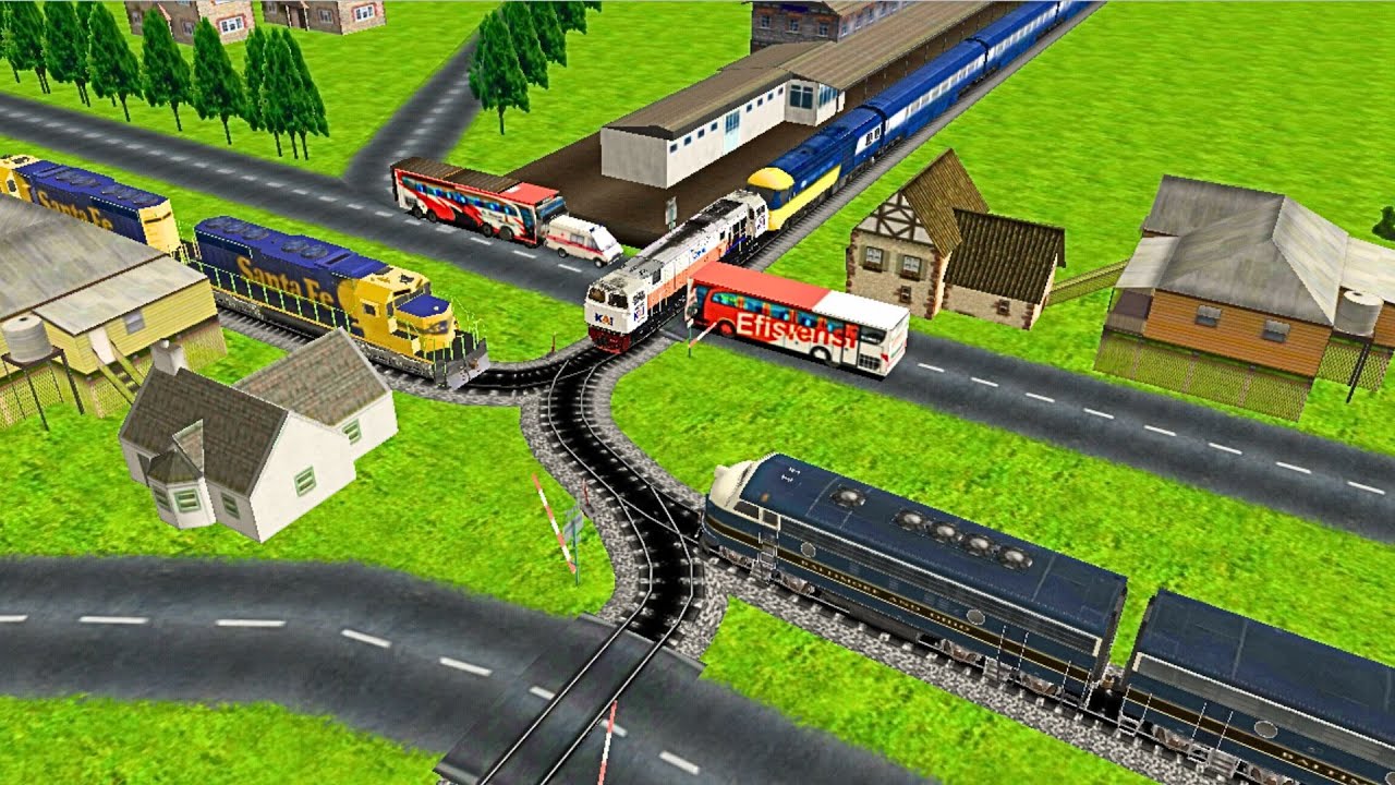 Perlintasan Kereta Api Unik‼️#44