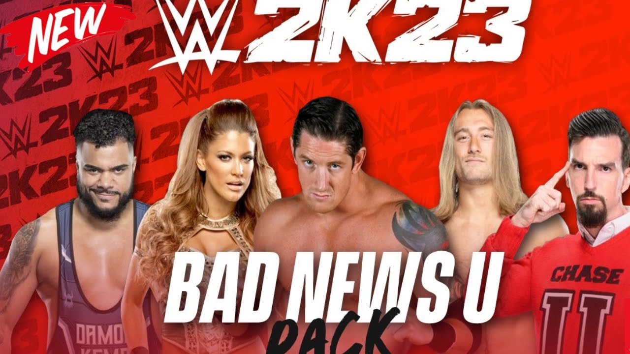 NEW DETAILS ABOUT THE BAD NEWS U PACK IN WWE2K23 & NEW WWE2K24 NEWS