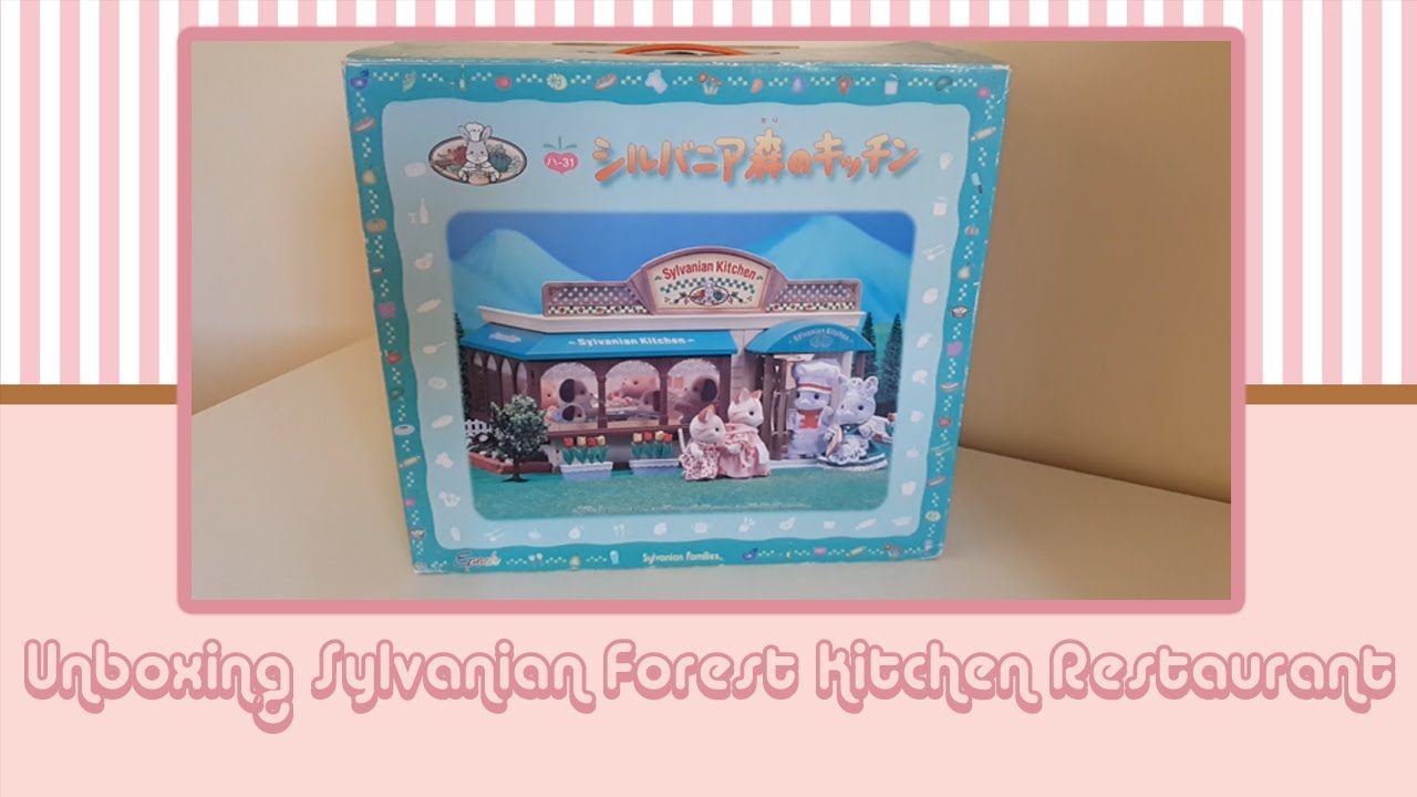Unboxing the Sylvanian Families Kitchen Restaurant (JP Exclusive)