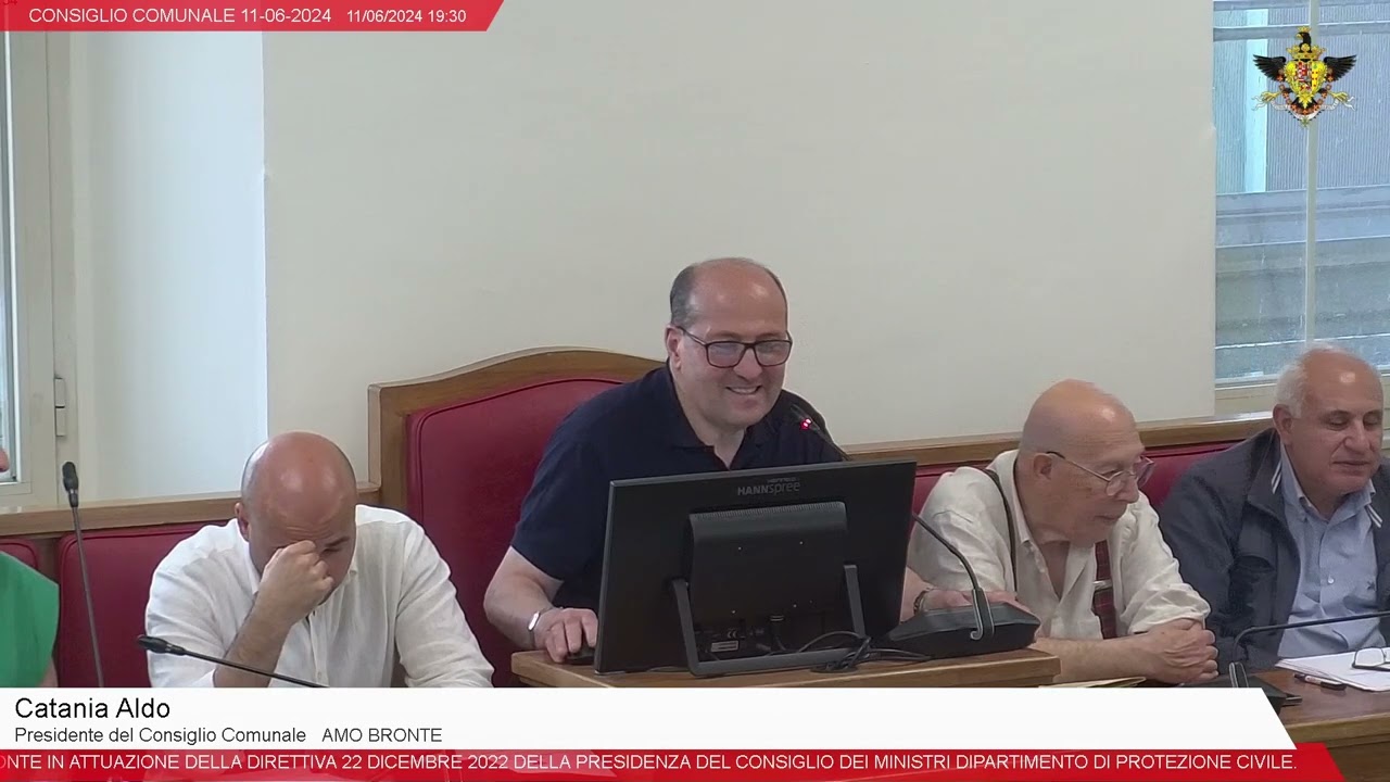 CONSIGLIO COMUNALE DI BRONTE DEL 11 06 2024