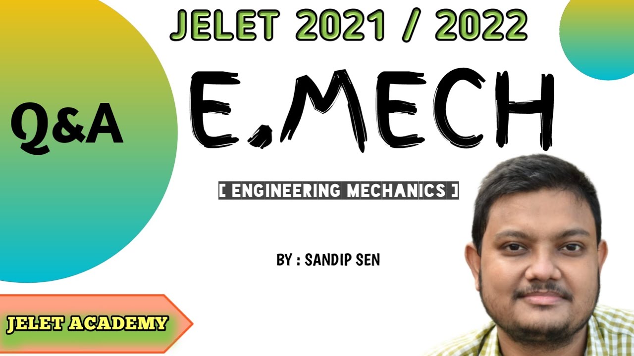 JELET 2020/2021 ONLINE CLASS E.MECH(DEMO) LECTURES FOR JELET