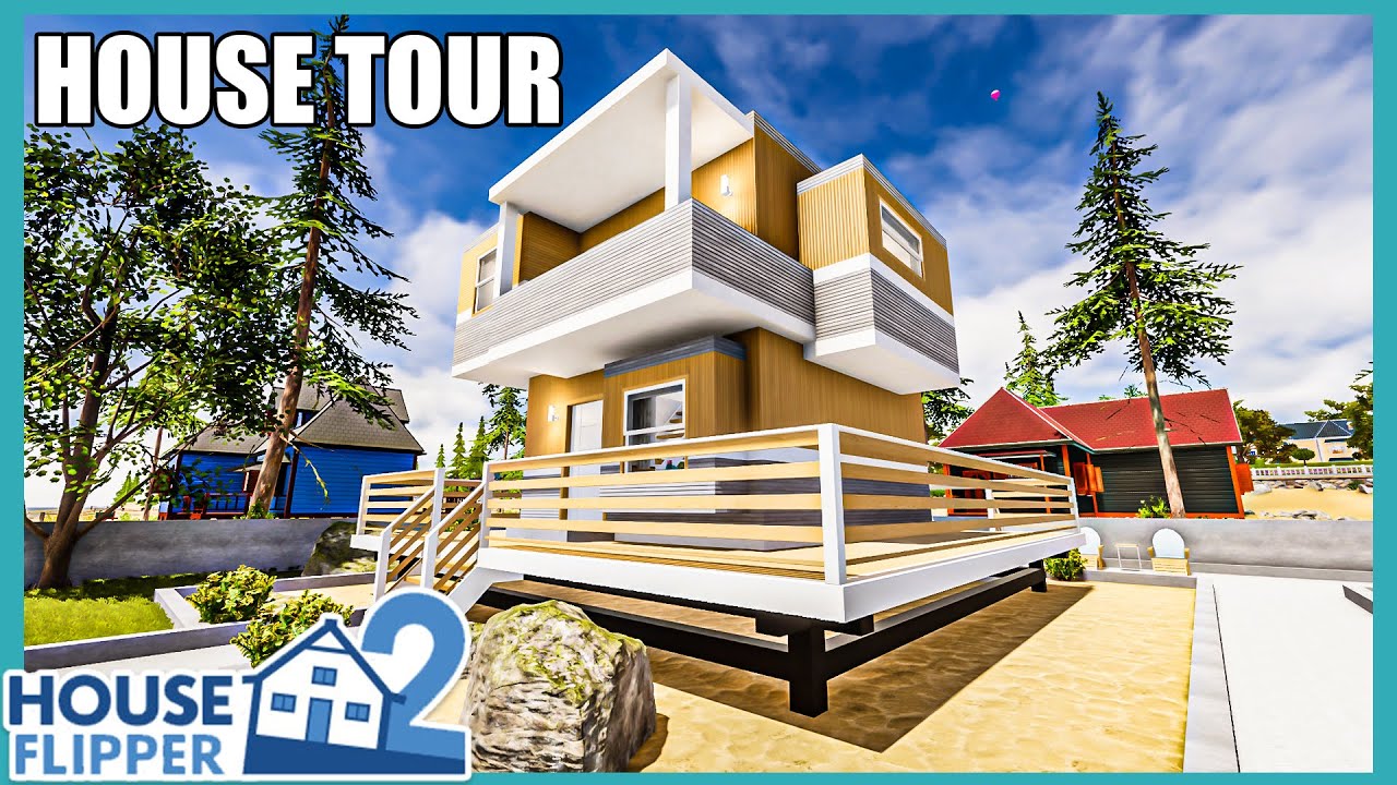 House Flipper 2 - TOUR - Tiny Cubic Beach House