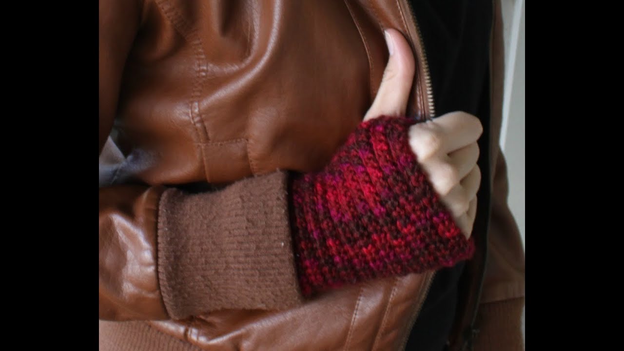 ♥ How To Crochet Fingerless Gloves / Wristers ♥