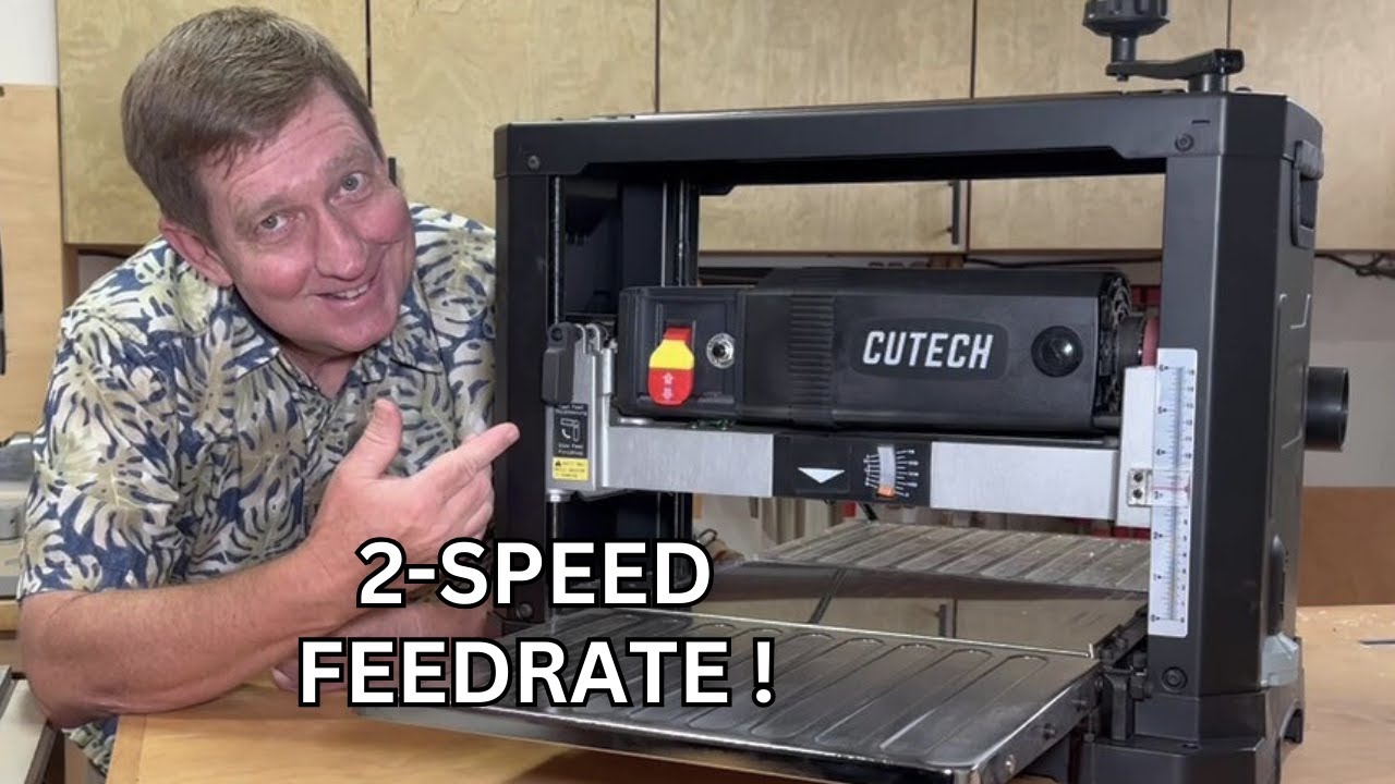 Cutech Spiral Planer Review with DeWALT & WEN Comparisons