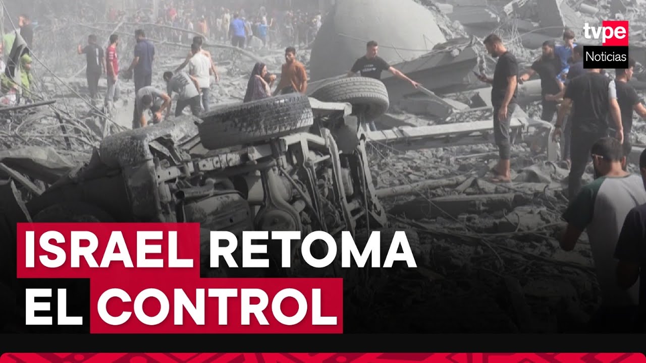 Palestina: Israel retoma control en el sur del país y concentra tropas junto a la Franja de Gaza
