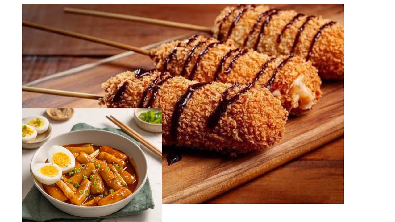 NOSSA 1ª VEZ FAZENDO ESSAS COMIDINHAS COREANAS!! 