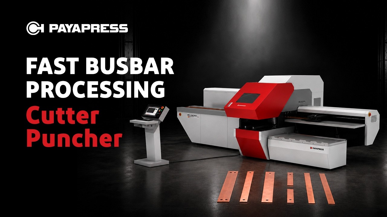 CNC Busbar Punching and Cutting Machine  Model: HBC CP CNC200