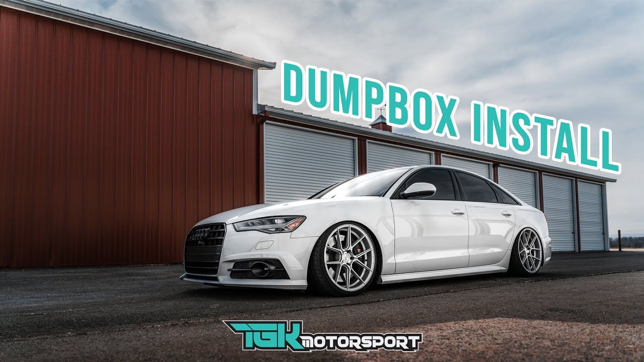 Установка мусорного ящика TGK Motorsport | Ауди С7 А6/С6/А7/С7/РС7