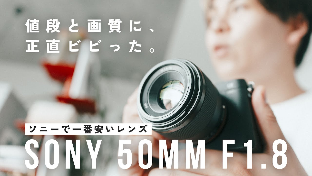 ソニーで一番安いレンズはホントに使える？Sony 50mm F1.8を買ってみたらその描写にビビった…！