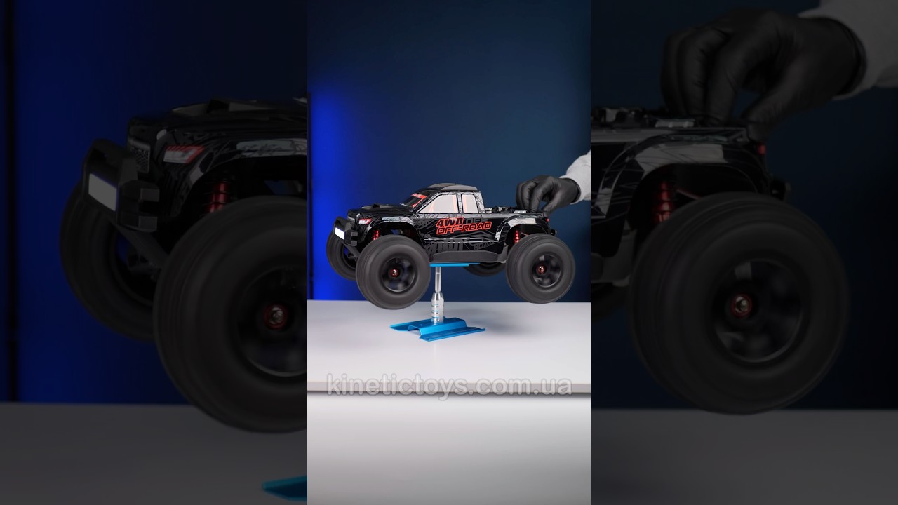 Машинка монстр MJX 10208 V2 Hyper Go 4WD Brushless 3S на радіокеруванні 47 см 1:10 масштаб
