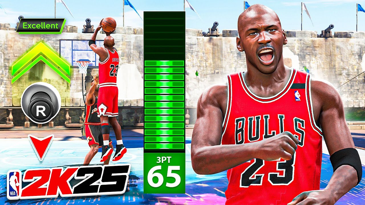 65 3PT RATING + RHYTHM SHOOTING is GAME-BREAKING on NBA 2K25