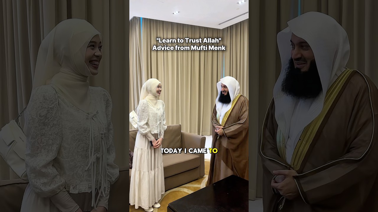 Meeting with Mufti Menk and important advice from him #muftimenk #islamic #muslim