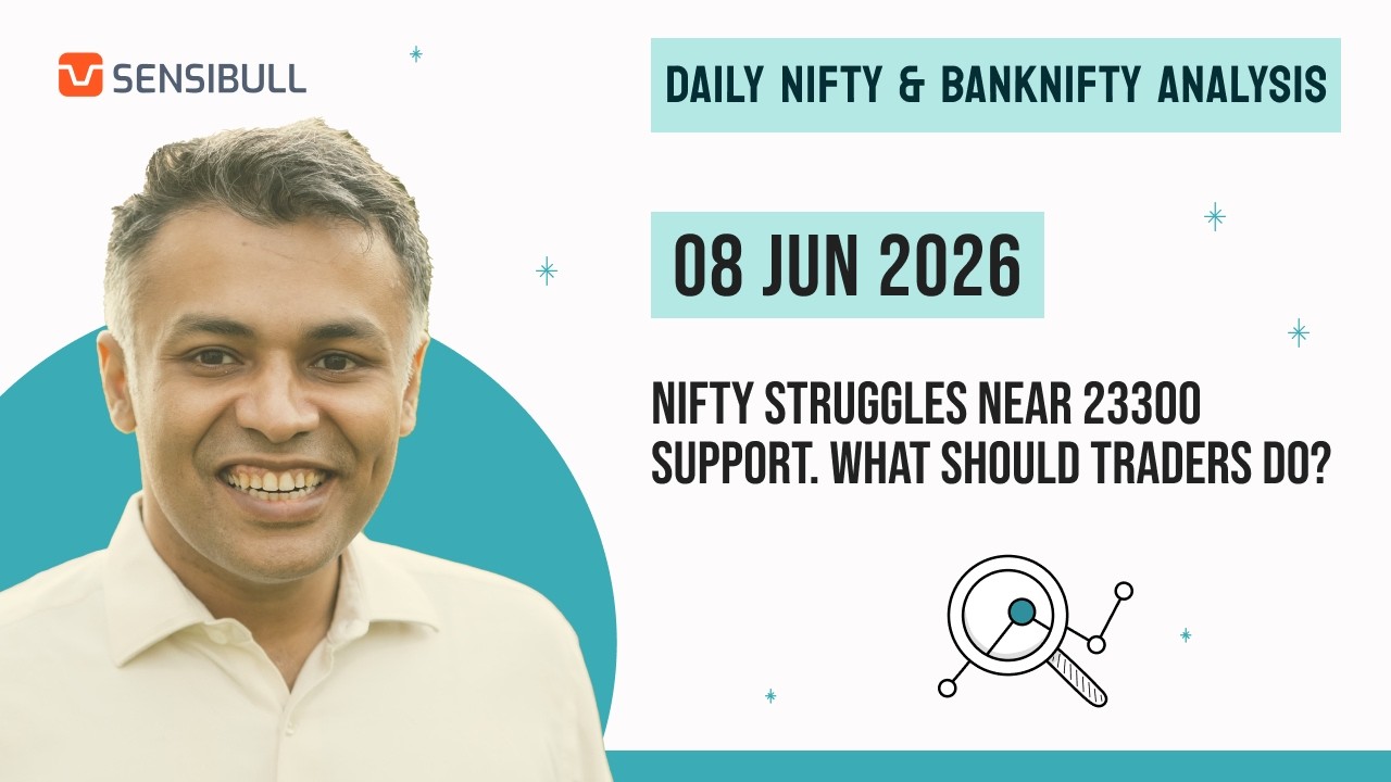 NIFTY & BANK NIFTY Analysis for Tomorrow | Stock Market Outlook | 08 June 2026, Monday
