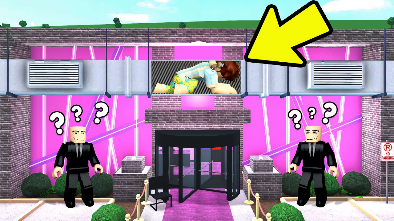 I Used SECRET VENT To Sneak In ODER CLUB! (Roblox)