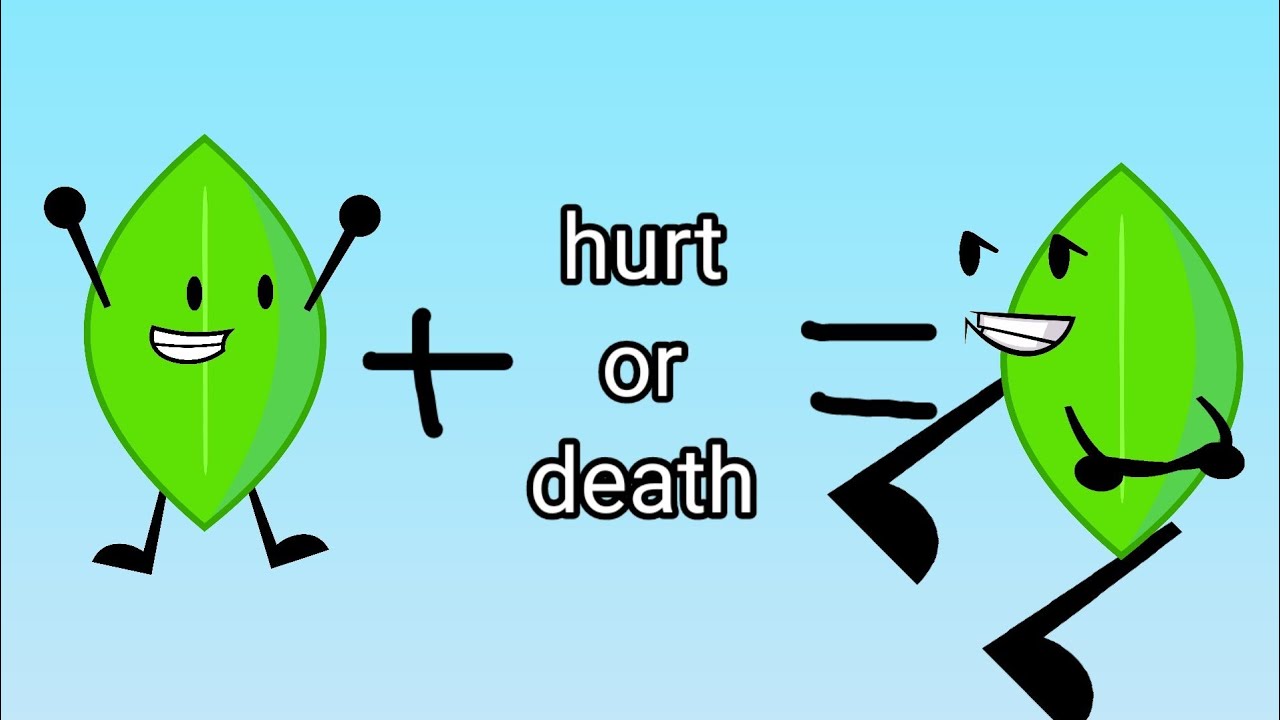 BFDI 3 Но если участник получает травму/умирает, то он/она становится испорченным (файлы fla)