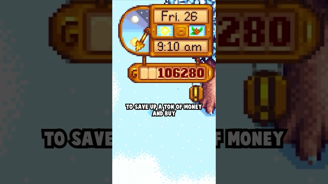 If You Want to 100 Percent Stardew Valley, Make Sure You Do THIS in Your First Year