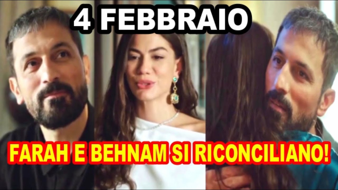 IO SONO FARAH 4 Febbraio Spoiler: FARAH E BEHNAM SI RICONCILIANO!