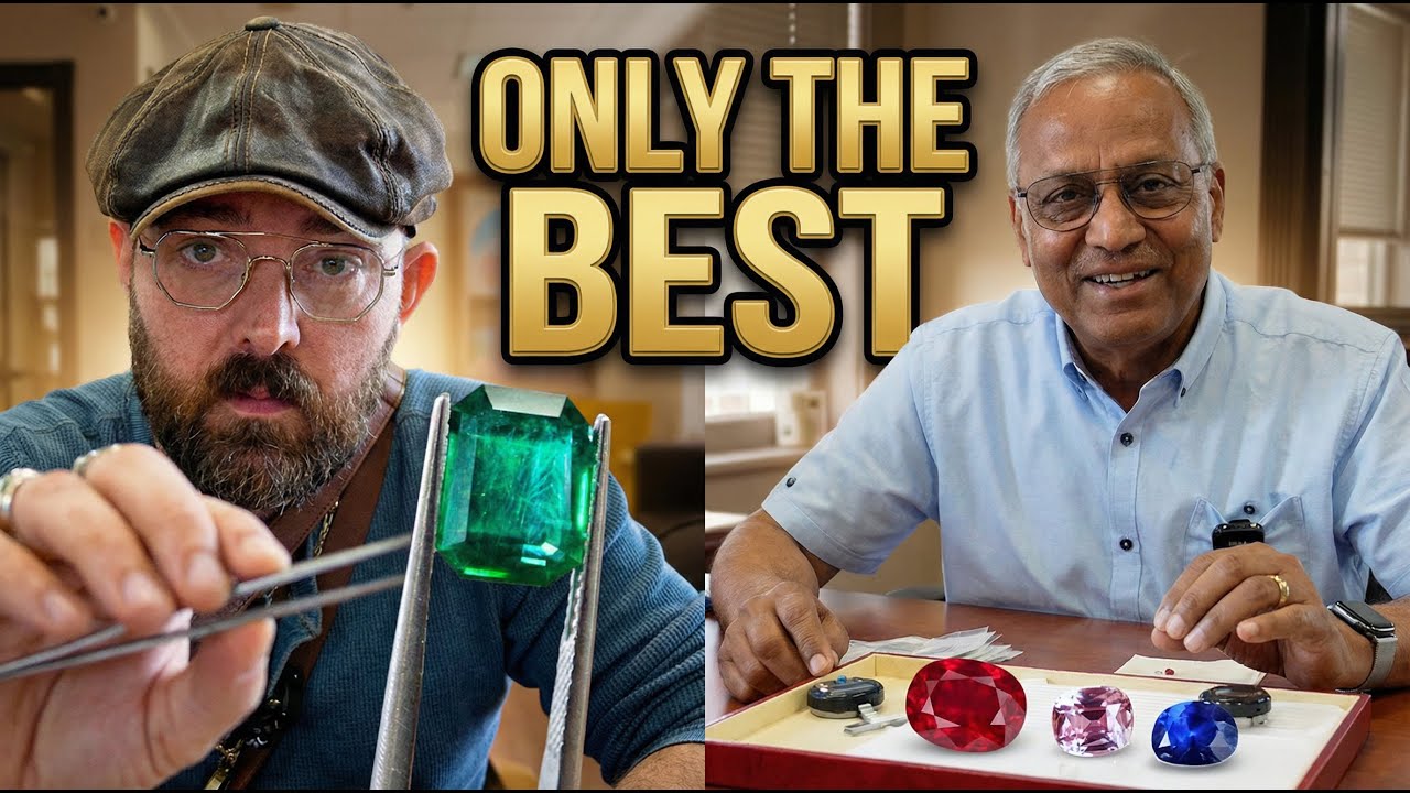 Choosing the Best Stones for a Client (Royal Blue, Padparadscha, Pigeon Blood)