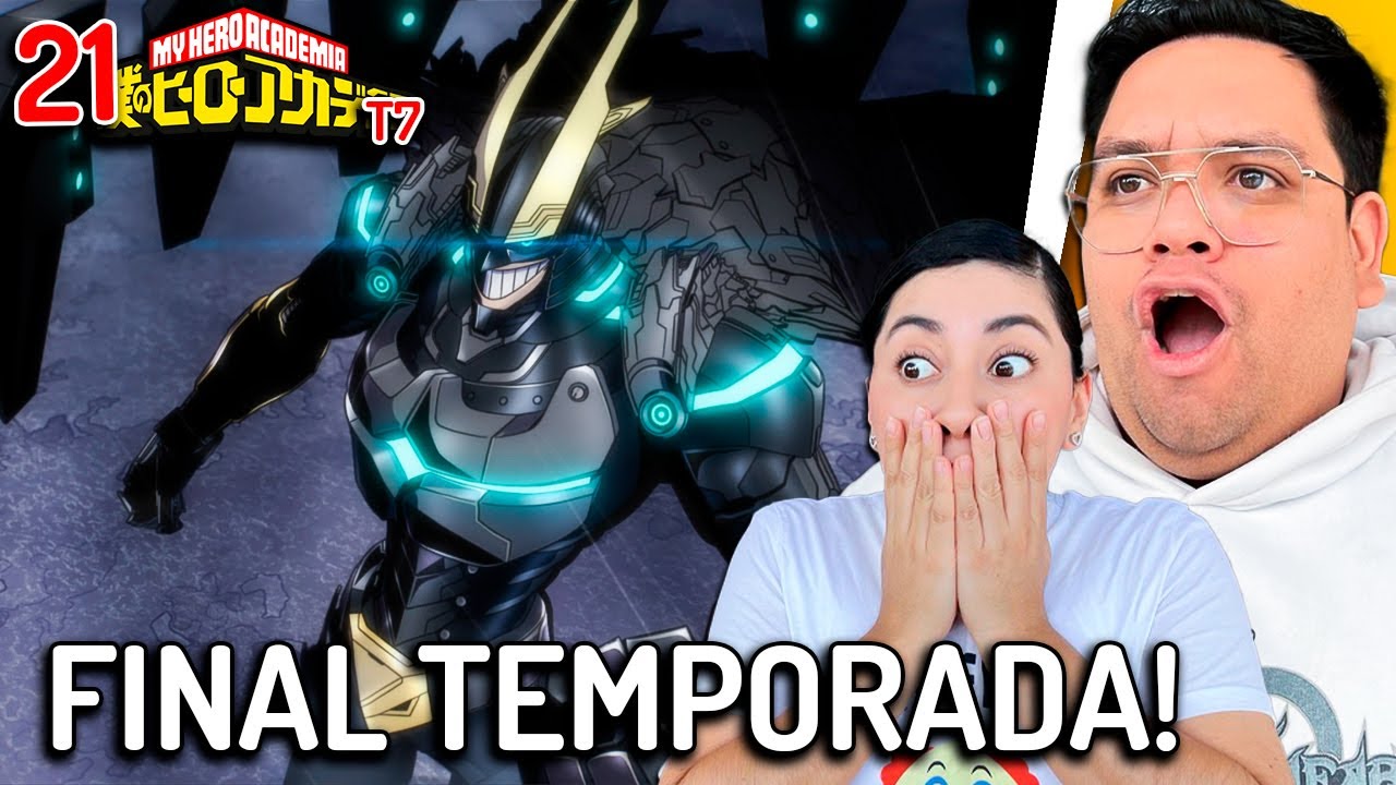 ARMORED ALL MIGHT!! 😱| Boku No Hero Academia TEMP 7 Cap 21 | REACCIÓN