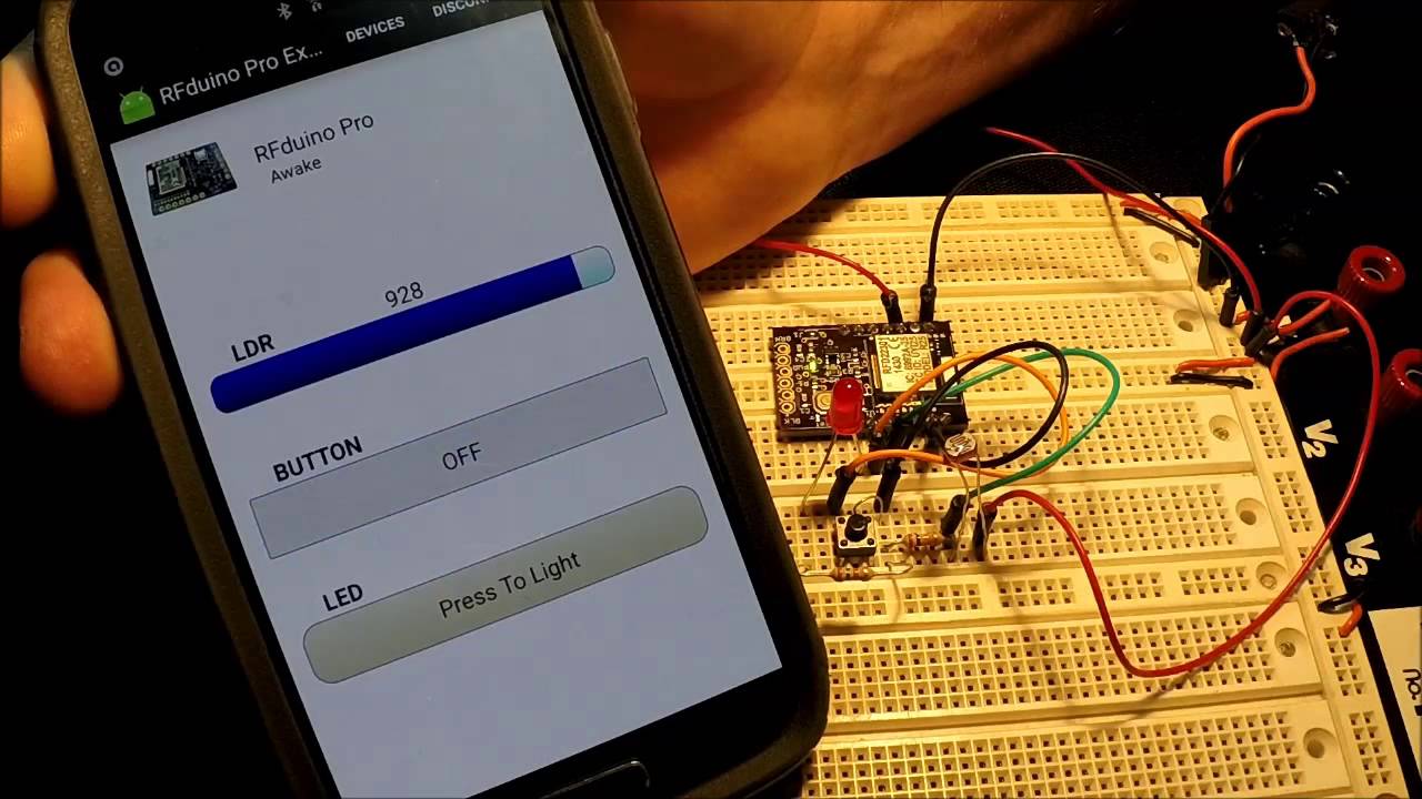 RFduino Pro Example App for Android from Tech Firma, LLC