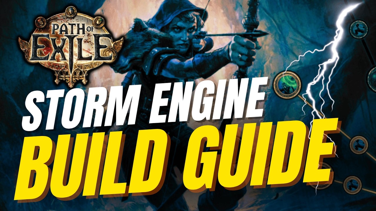Spirit Deadeye Build - The Storm Engine (amazon & gemling) - end game (Path of Exile 2)